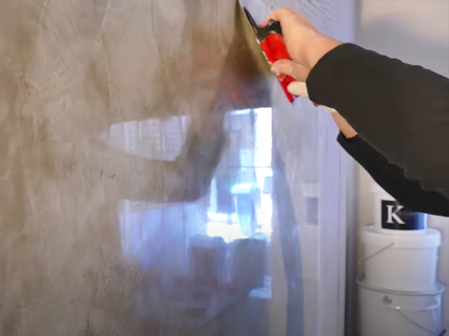 Application of Venetian Plastering